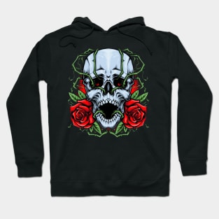 Skull And Roses Hoodie